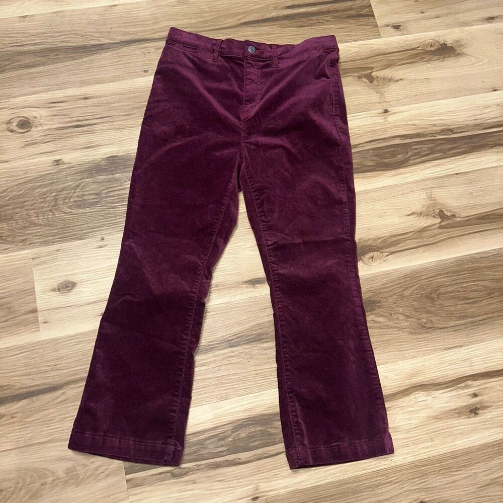 Loft burgundy bootcut corduroy 29/8P business casual pants